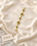 Faceted Bracelet · Green