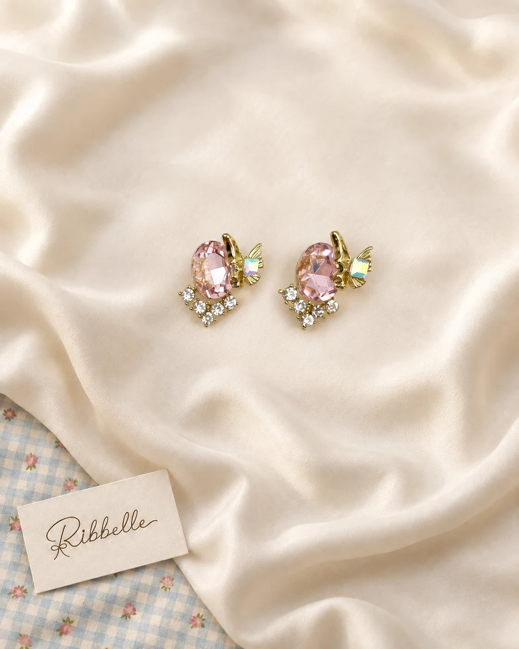 Stud Earring Collection (4 Pairs) · Gold tone · Pair 2