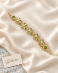 Vintage Flower Bracelet · Green