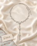 White Butterfly Necklace
