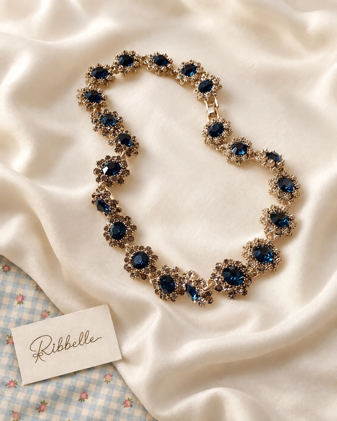 Blue Blossom Necklace