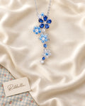Blue Starflower Necklace