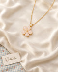 Pink Floral Necklace
