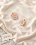 Blush Daisy Earrings