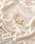Blush Daisy Ring