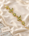 Dainty Butterfly Bracelet · Green