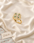 Green Clover Ring