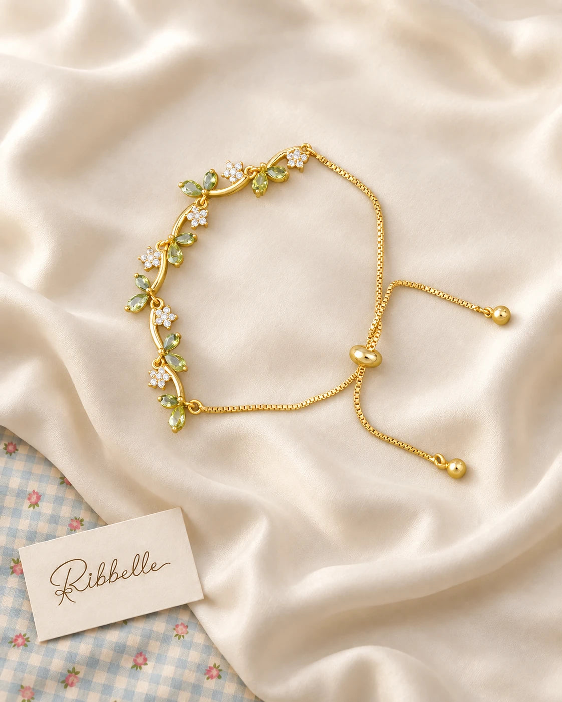 Green Leaf Bracelet · I