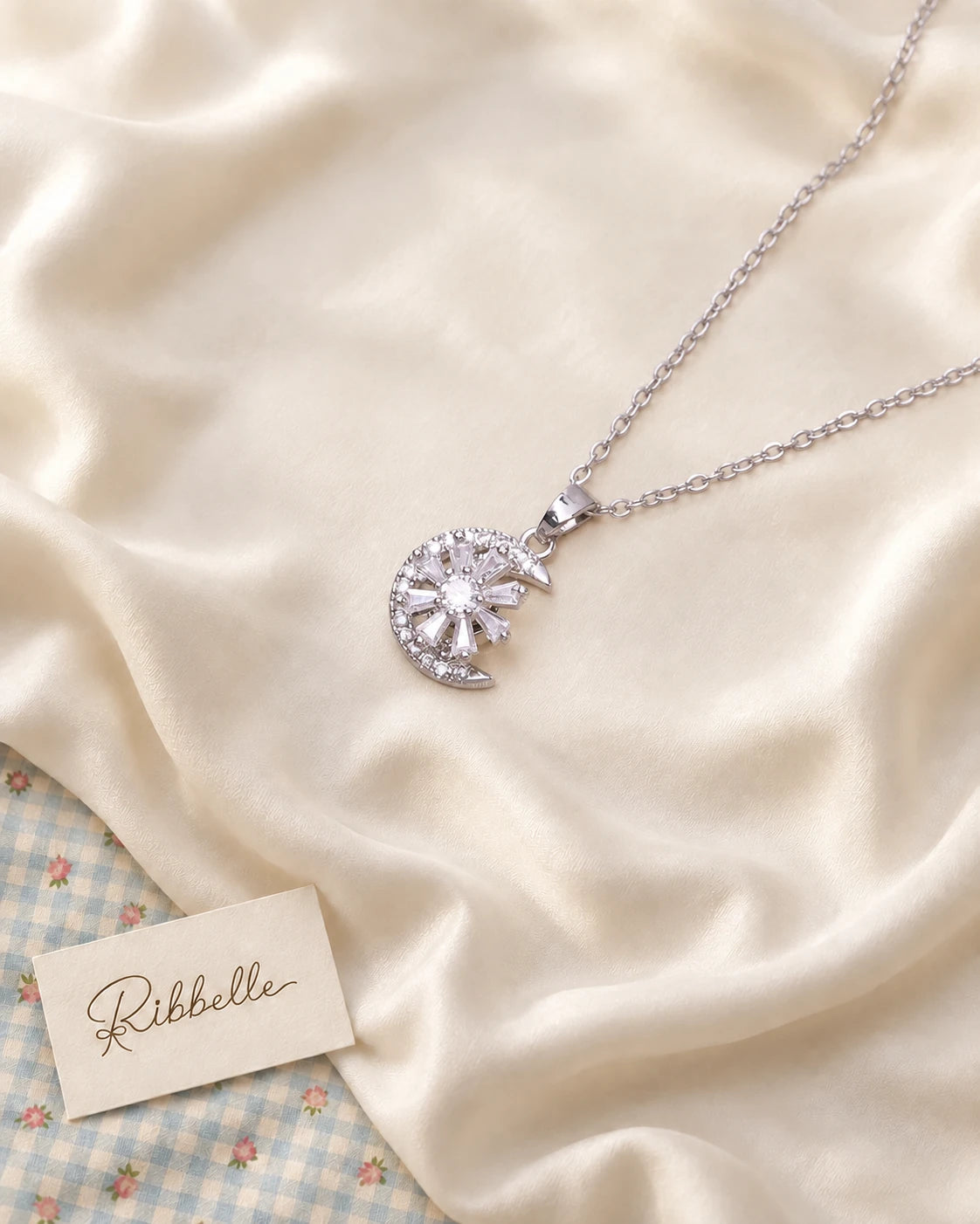 Lunar Flower Necklace