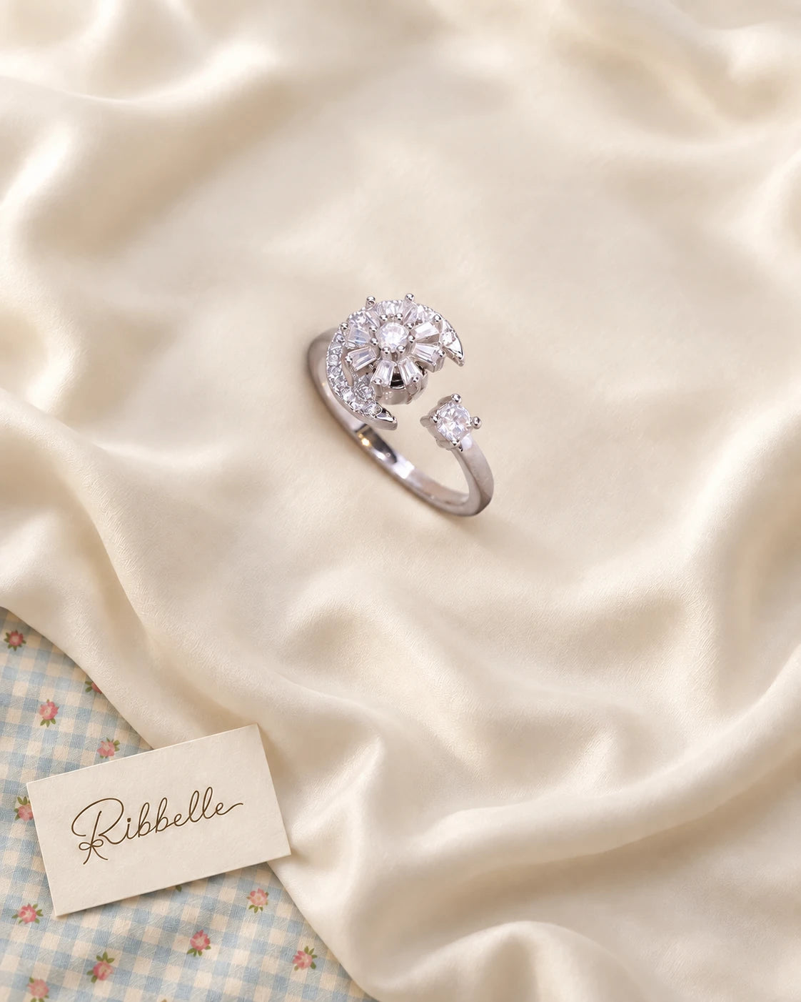 Lunar Flower Ring