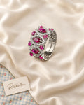 Magenta Fan Ring