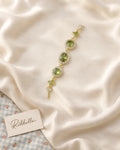 Oval Bracelet · Green