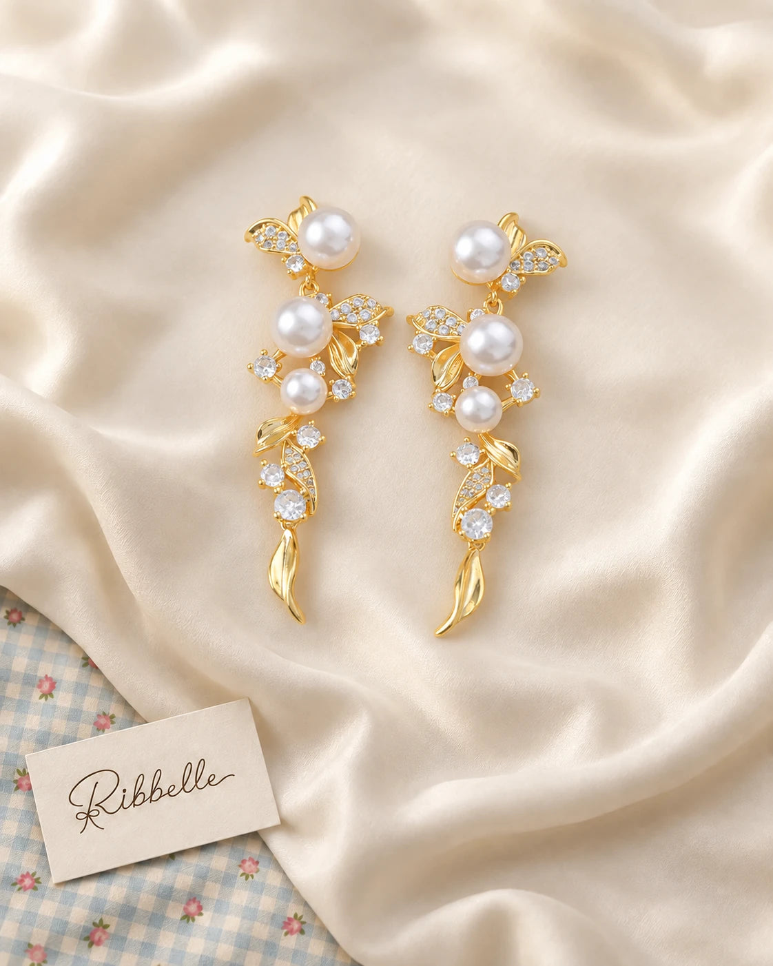 Pearlescent Royal Earrings