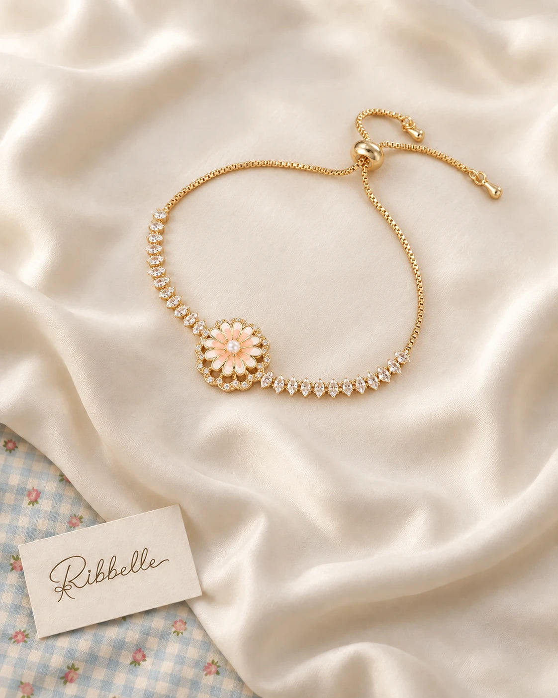 Pink Petal Bracelet