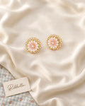 Pink Petal Earrings