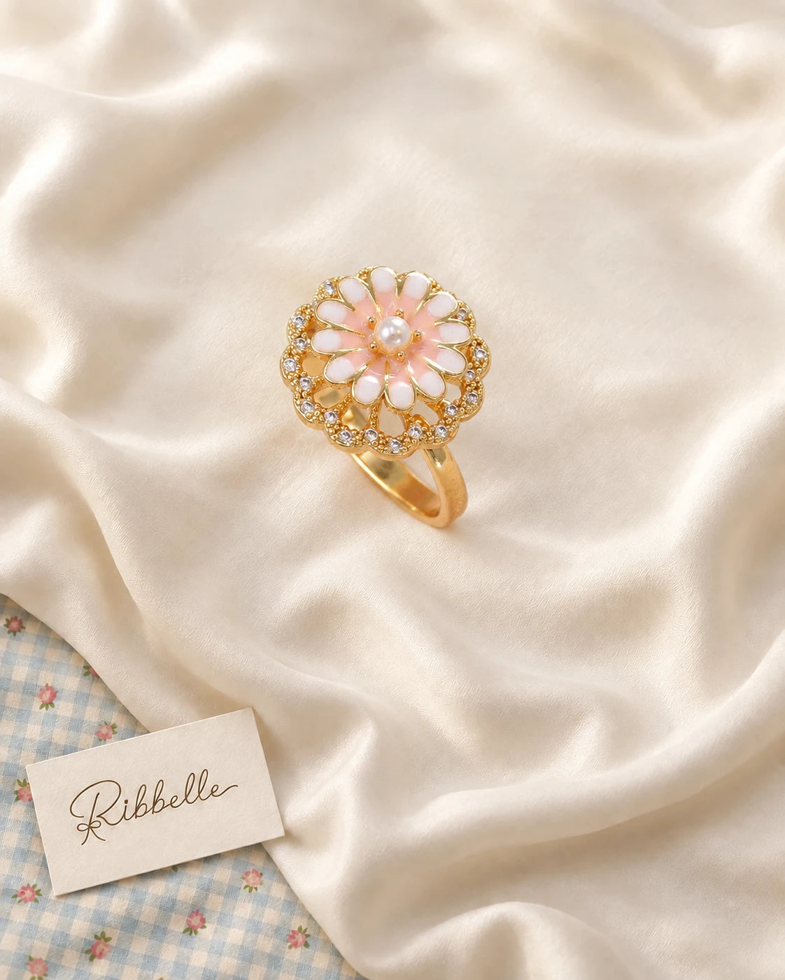 Pink Petal Ring