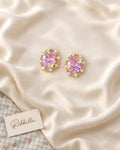 Pink Royal Earrings · Stud earrings