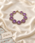 Purple Blossom Bracelet