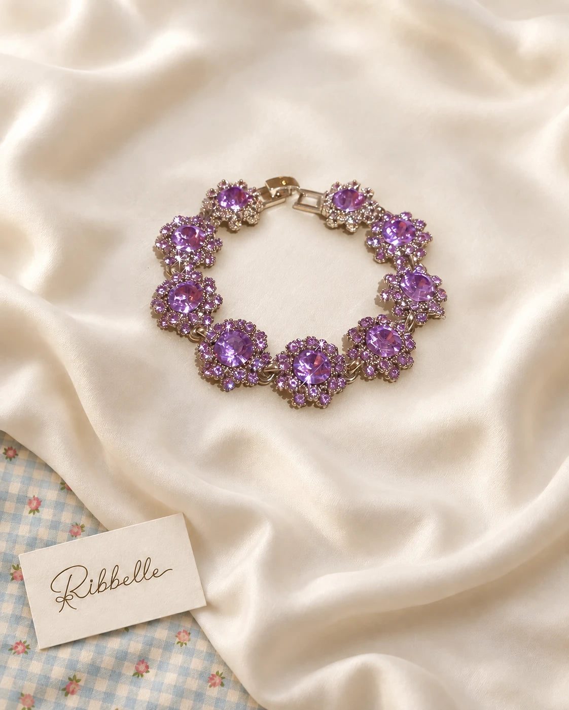 Purple Blossom Bracelet