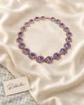 Purple Blossom Necklace