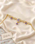 Purple Square Bracelet