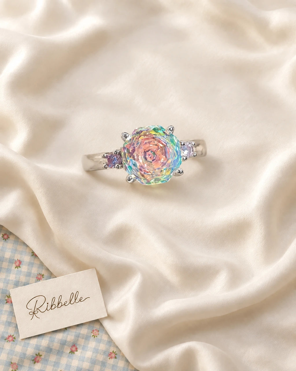 Iridescent Rose Set · Ring