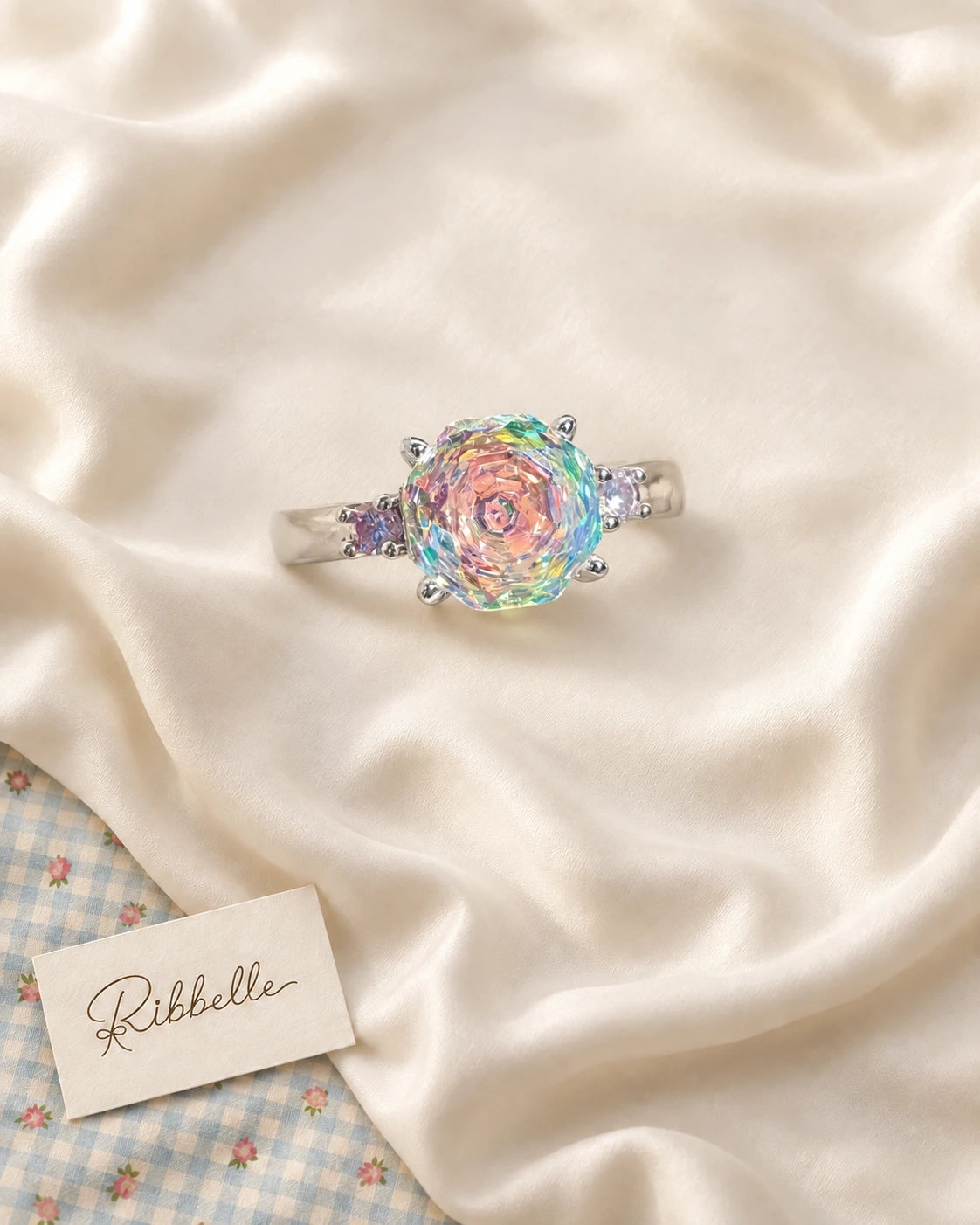 Iridescent Rose Set · Ring