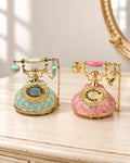 Round Telephone Jewelry Box - available colors