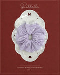 Lavender Bunny lace scrunchie