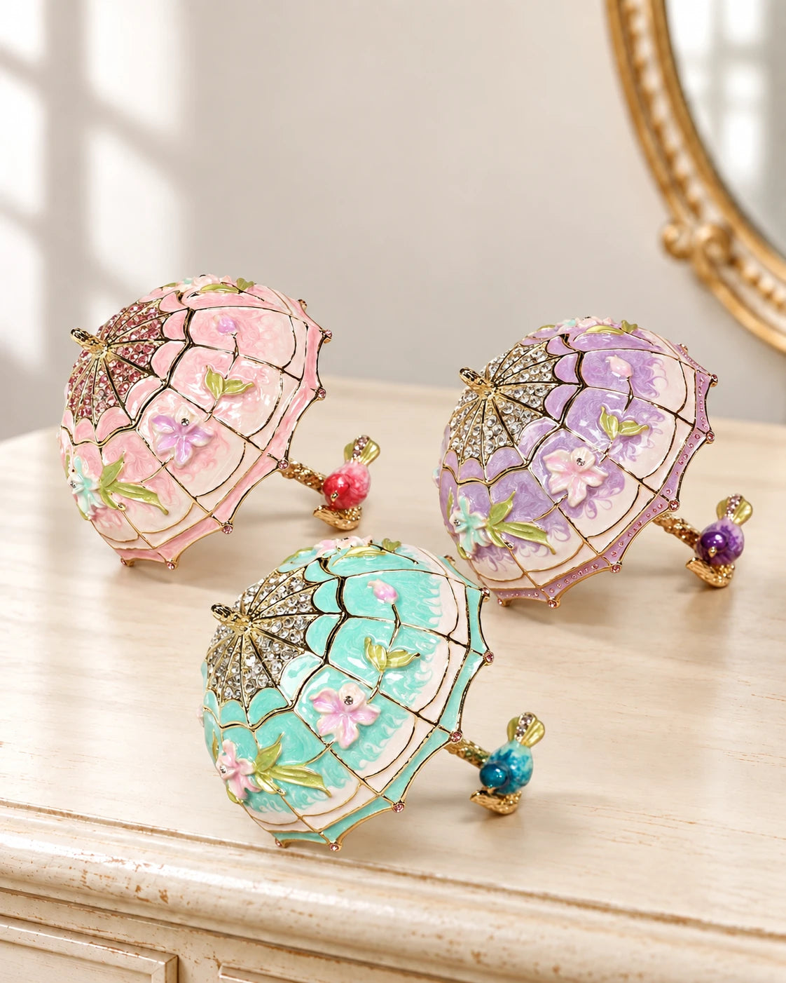 Umbrella Jewelry Box - available colors